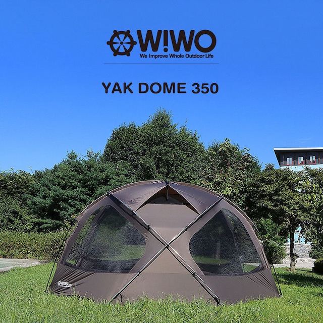 WIWO (ウィーオ） YAKDOME350 (Coyote) ヤクドーム350 (コヨーテ) テント