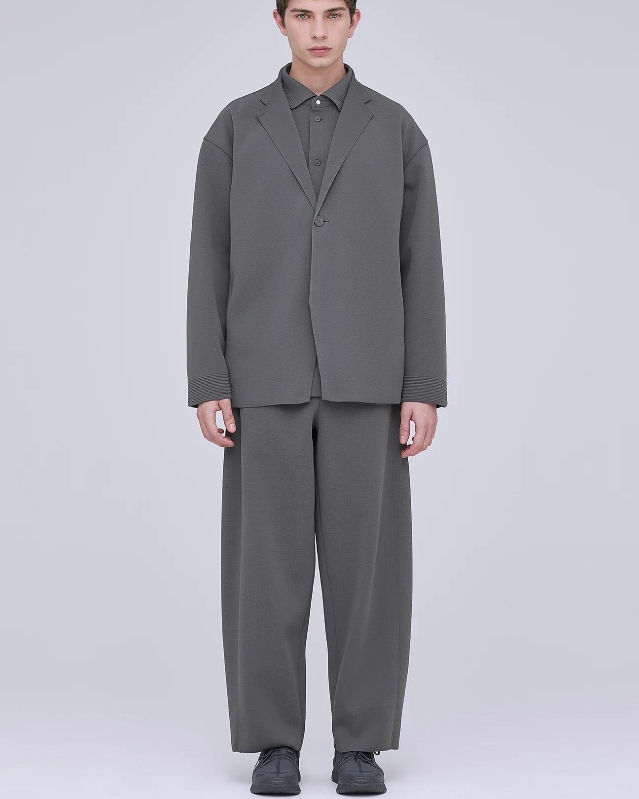 CFCL】MILAN RIB CURVED PANTS | idealclasse