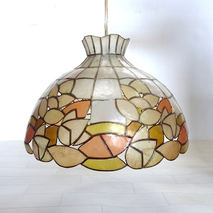 シルビア ステンドグラス風 ペンダントライト1