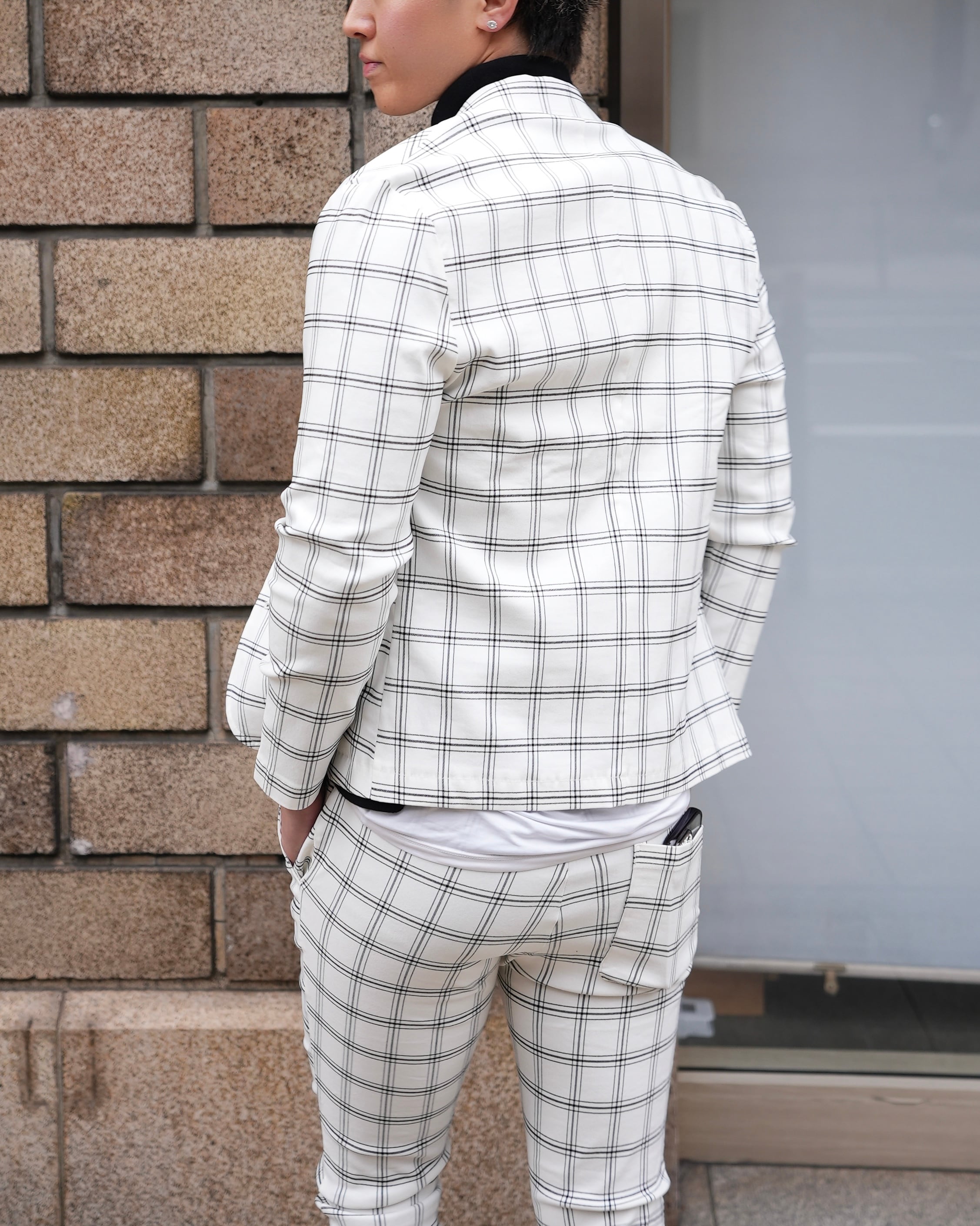 FYAE Belair Jacket ホワイト　上下セット BE Bomber Jacket (White) - Becoming Eva