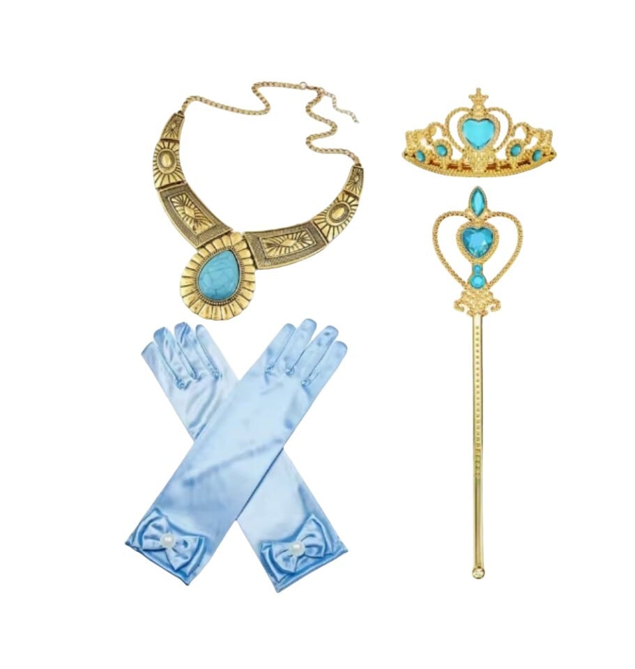 K4726 ディズニー アラジン ジャスミン女王 映画バージョン 風 子供版