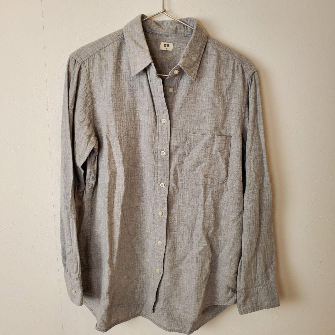 【USED】UNIQLOシャツ　美品　お得　オシャレ