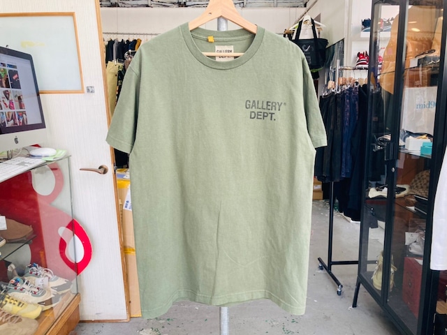 GALLERY DEPT VINTAGE SOUVENIR TEE KHAKI MEDIUM