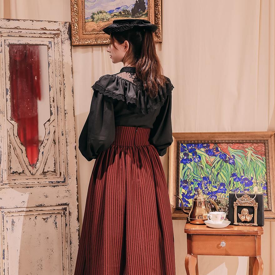 SEASONZ ロリータ クラシカルロリータ ハイウエスト ロングスカート