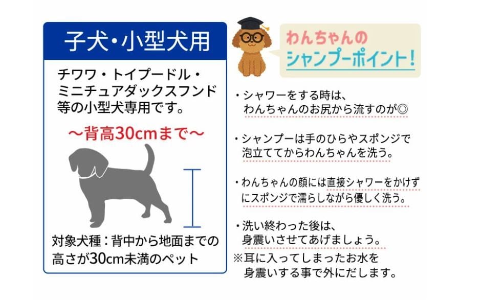 Puppy Bath パピーバス ブルー 子犬・小型犬用 犬 犬用 お風呂