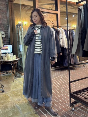 33℃　bc601307　テンセルデニムバックラインsh op