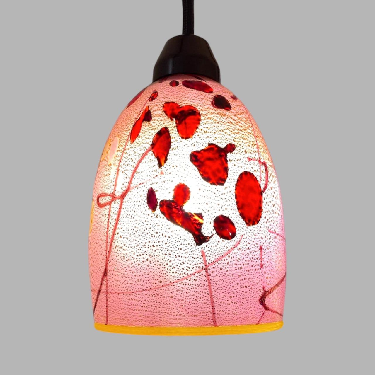 ベネチアンガラス　ペンダントライト ベネチアングラスペンダント アンバー | 照明センター オンラインショップ