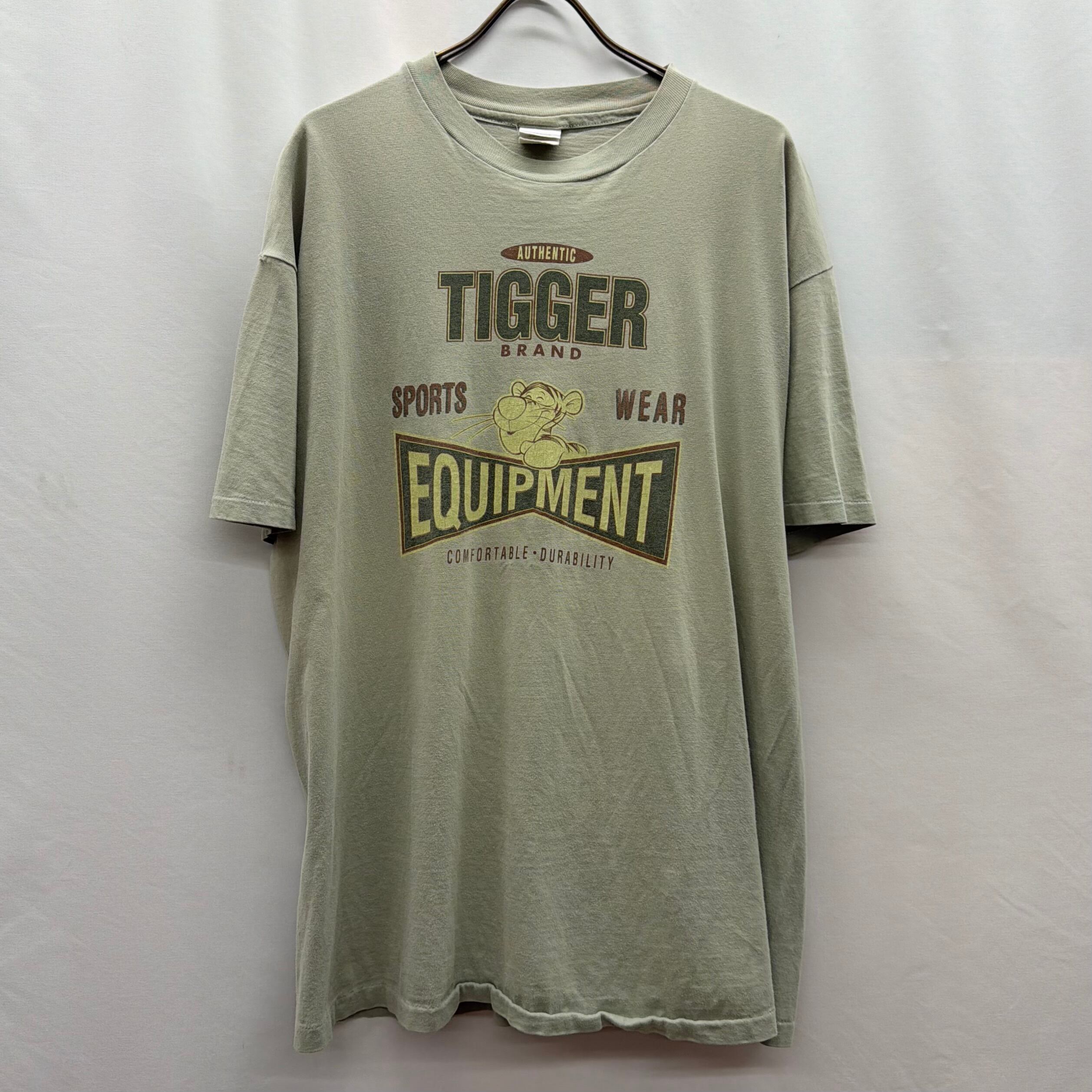 Disney】90s ティガー Tシャツ tee シングルステッチ プーさん 古着