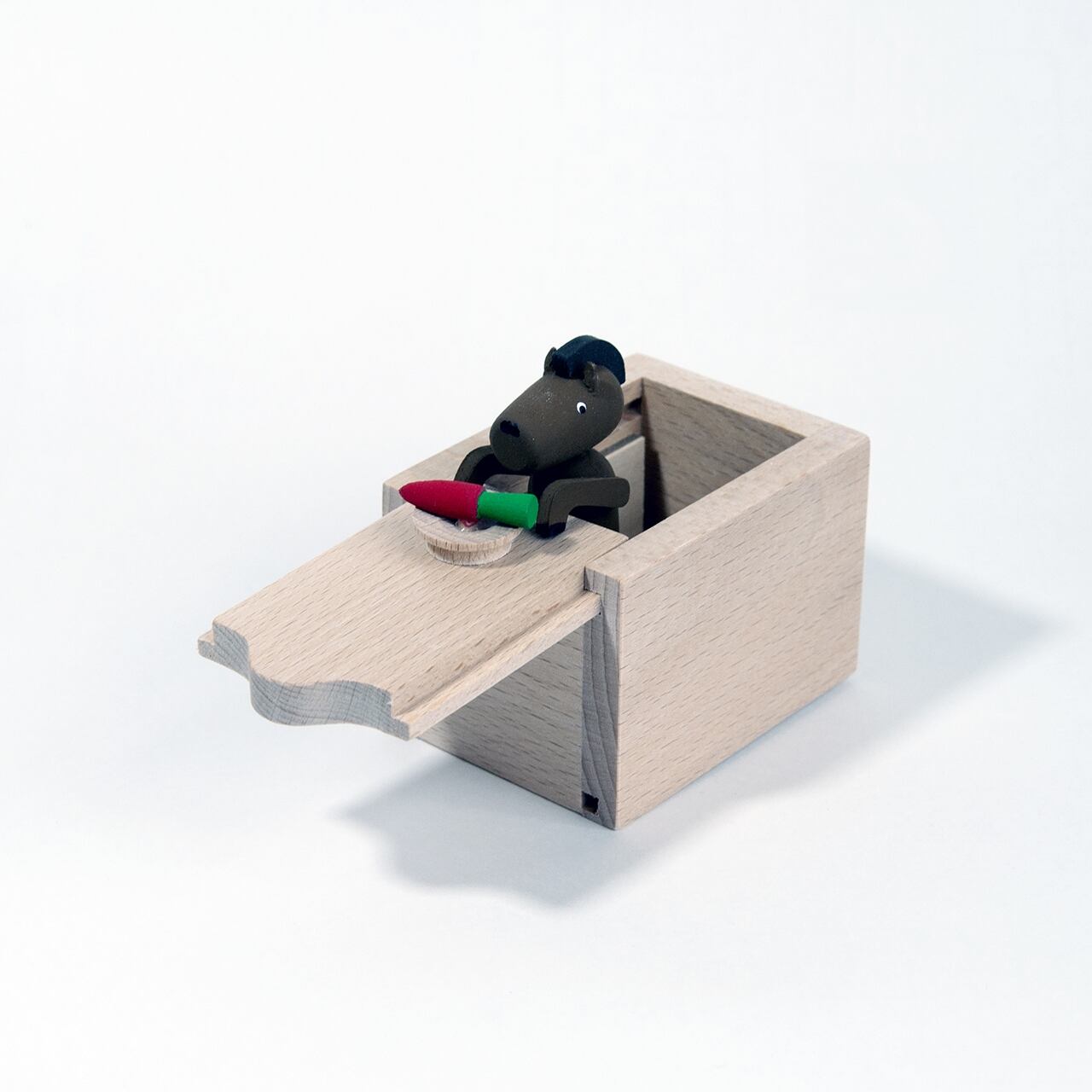 十二支のカラクリBOX「午」 | Wood Craft Warabe