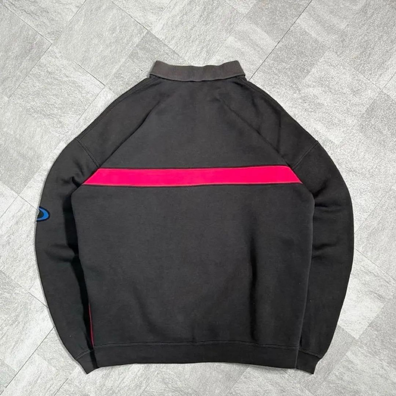 【極希少】ポロスポーツ スウェットポロシャツ 90s 名作 希少カラー ロゴ刺繍