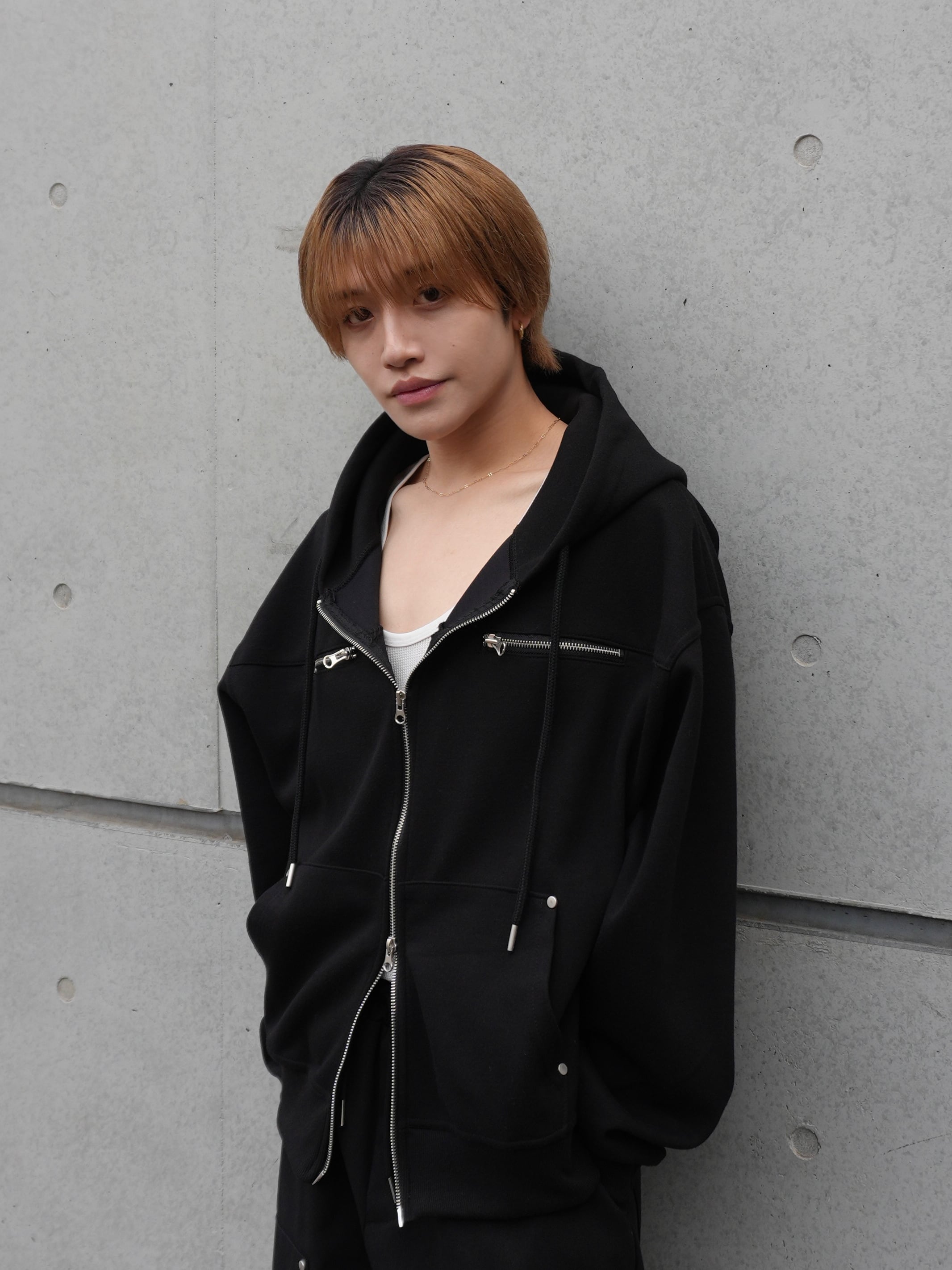ALUDE SELECT】 block pattern tweed jacket | 【ALUDE】韓国メンズ