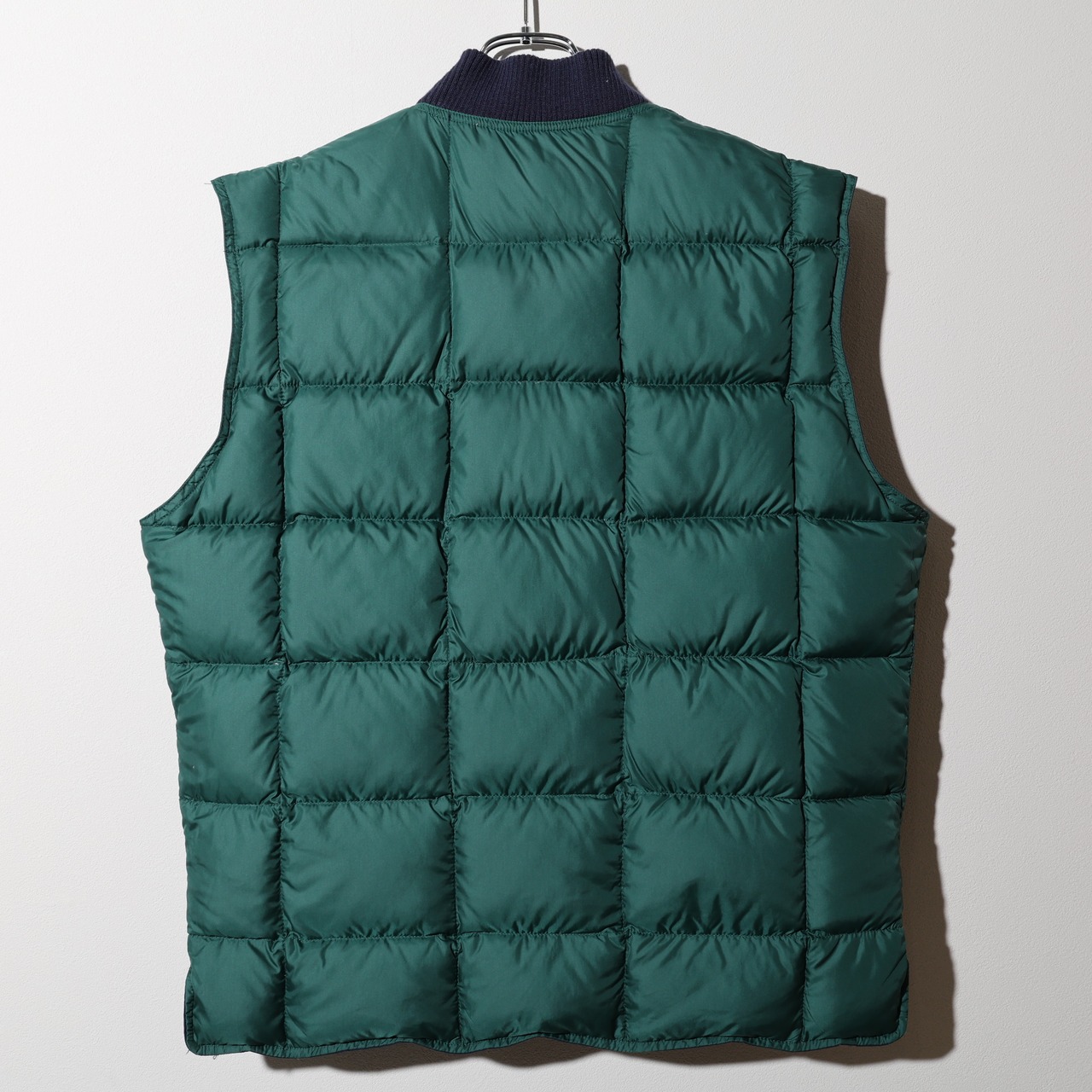 極美品 M リバーシブル Eddie Bauer Downlight Canadian Vest グースダウンベスト エディーバウアー