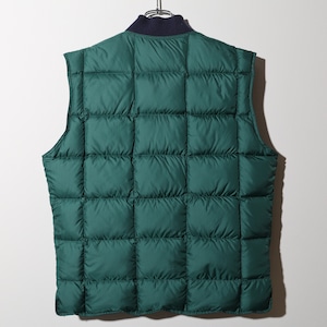 極美品 M リバーシブル Eddie Bauer Downlight Canadian Vest グースダウンベスト エディーバウアー