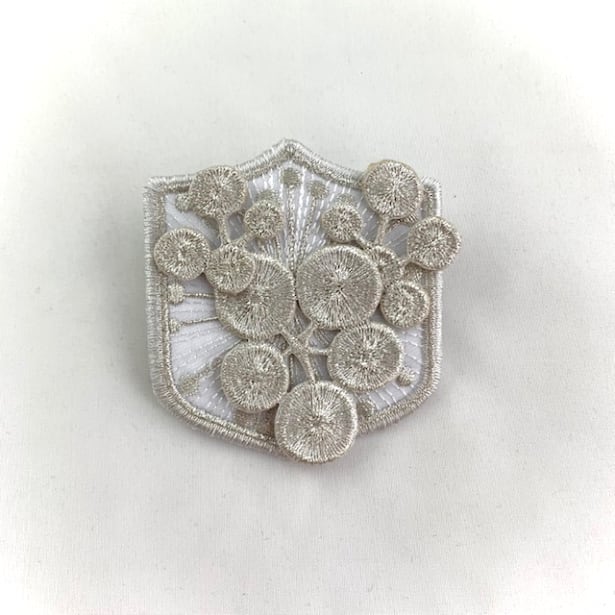 刺繍ブローチ ga.la (br-102）1色