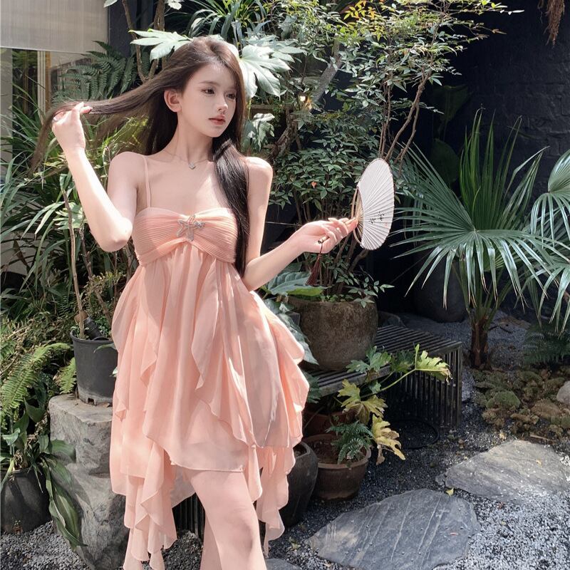 【tops】フリルキャミブラウス M31965