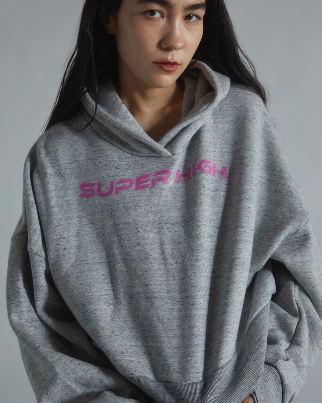 Short Sweat Hoodie(T.GRAY)