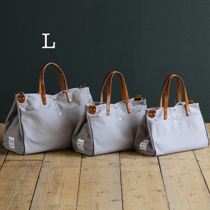 Boston Bag L ブルーグレー