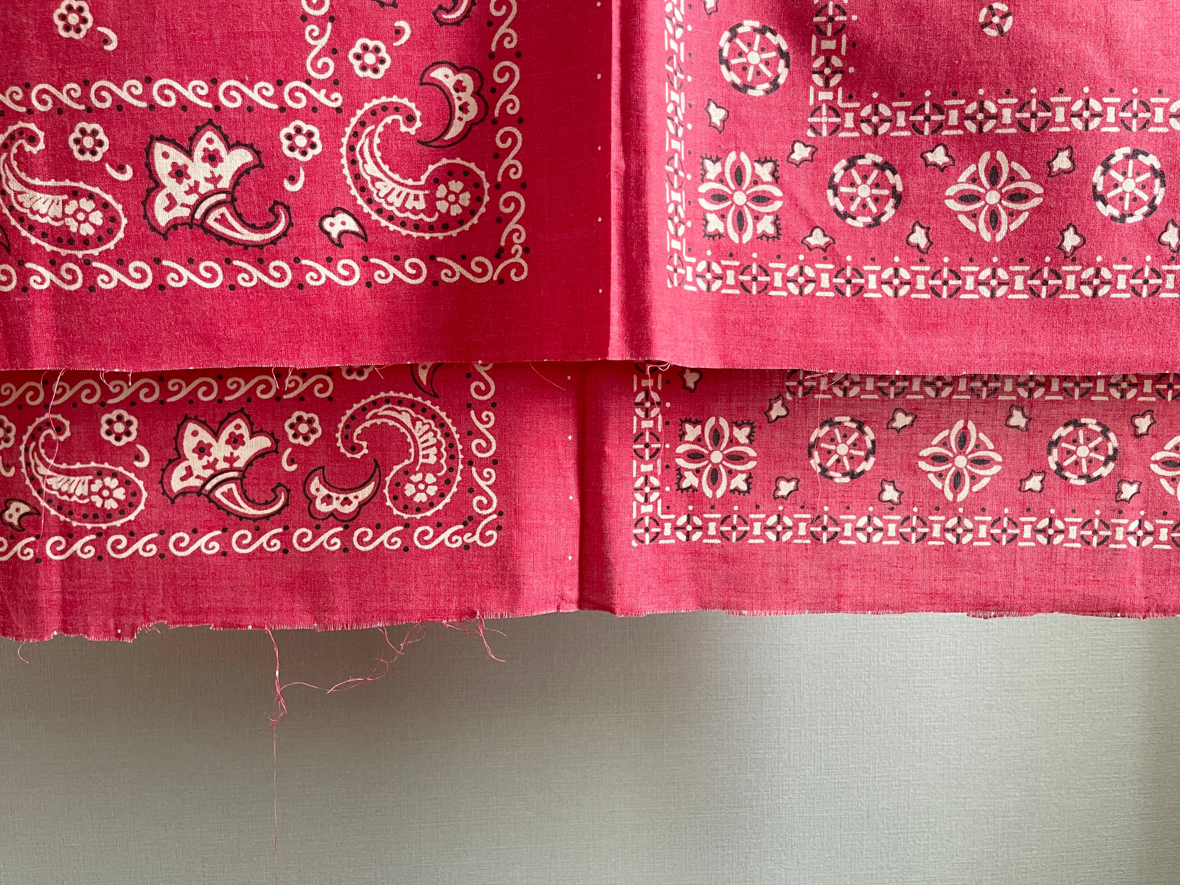 希少 ヴィンテージ 60s クロス バンダナ ファーストタイプ ☆ 希少