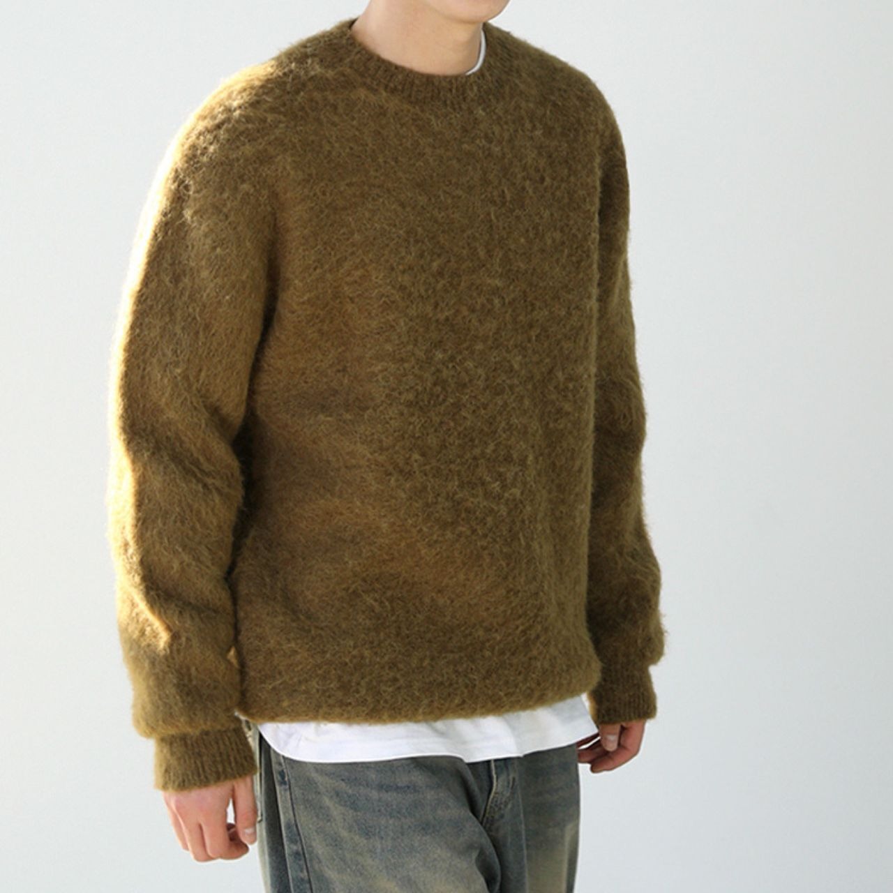 シンプルフラフィーニット　MT0080333