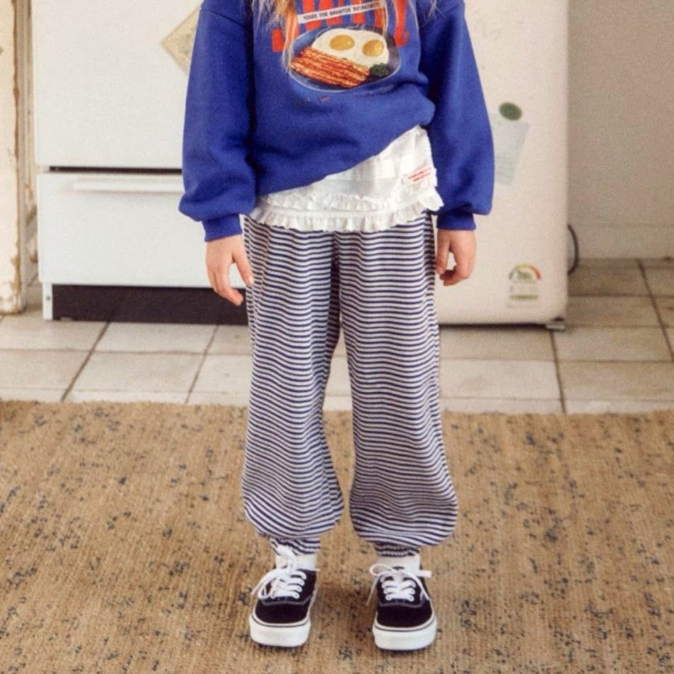 «予約»«ジュニアサイズあり» By MiMi ワッフルジョガーパンツ 2colors