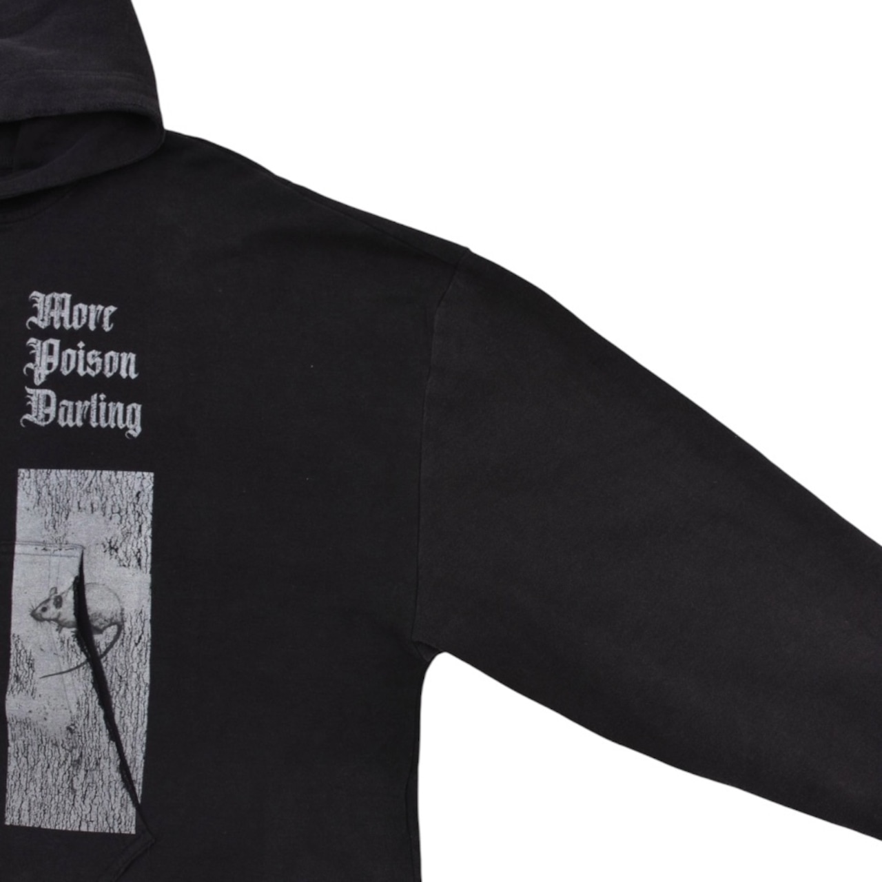 【ARNODEFRANCE】ZIP HOODIE 'MORE POISON DARLING' - 5