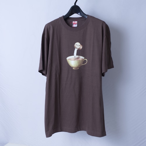 猫Tシャツ - スニャータ-【size:XL】チャコール t23 猫Tシャツ - スニャータ-【size:XL】チャコール t23