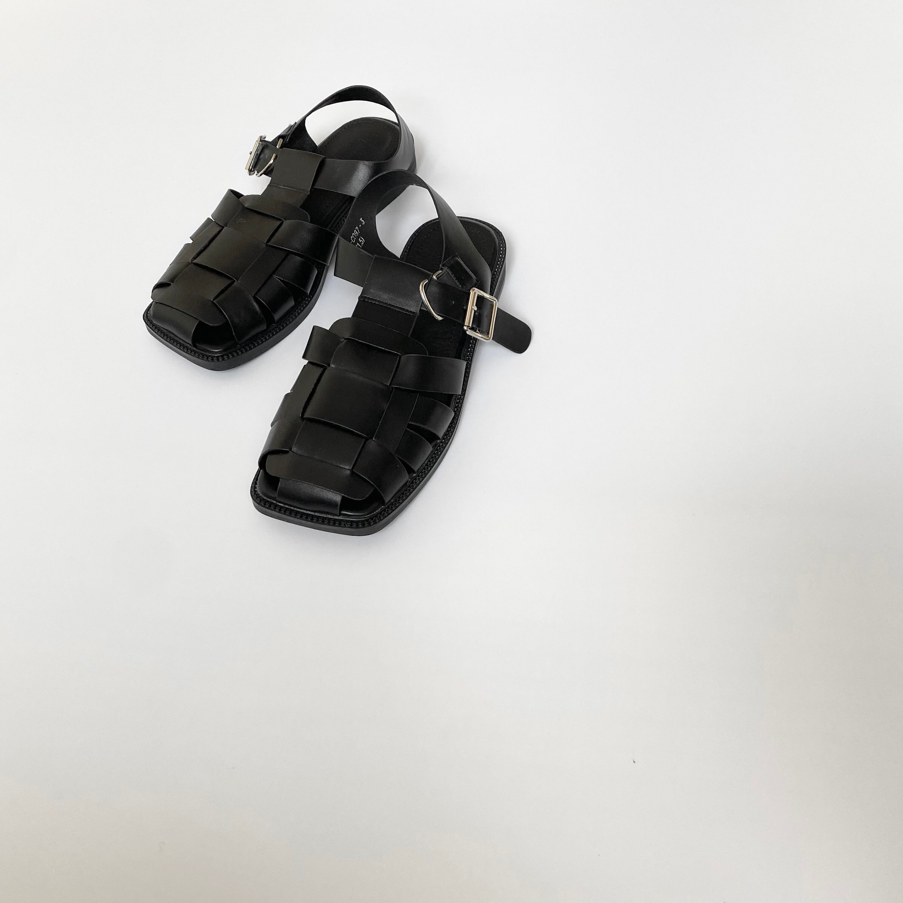square gurkha sandals