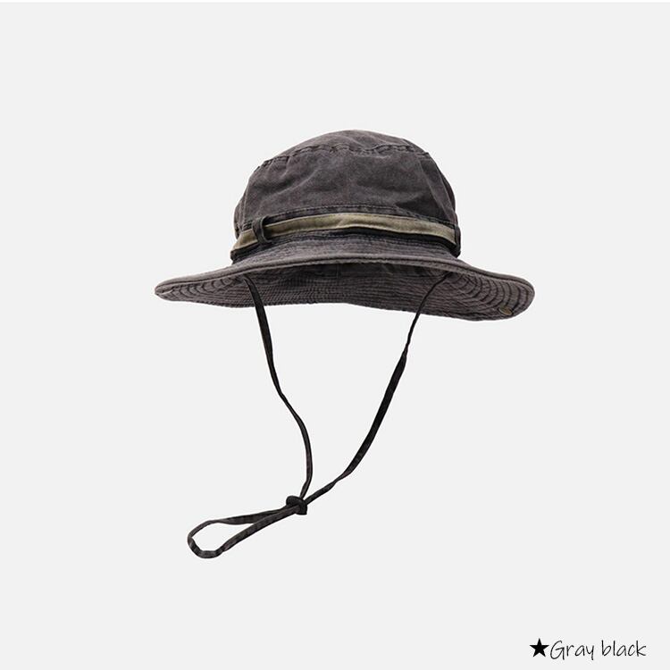 ★RETRO WASHED COWBOY HAT　　　　25080