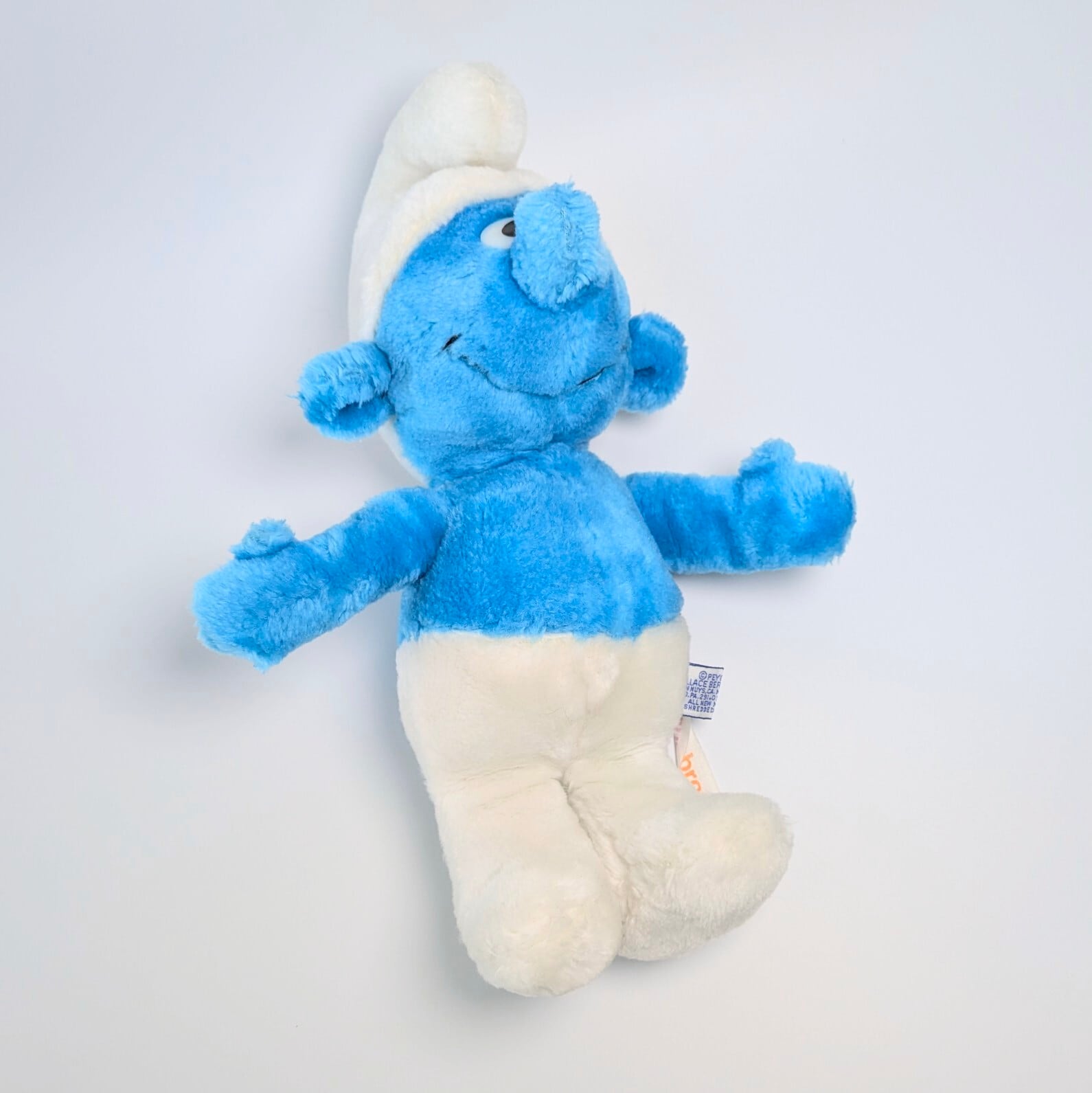 ☆ VINTAGE1981 ☆ 【 Smurf（スマーフ）】【A】 PLUSH TOY / プラッシュ / ぬいぐるみ / VINTAGE / ビンテージ 〚アメリカン雑貨 アメトイ〛