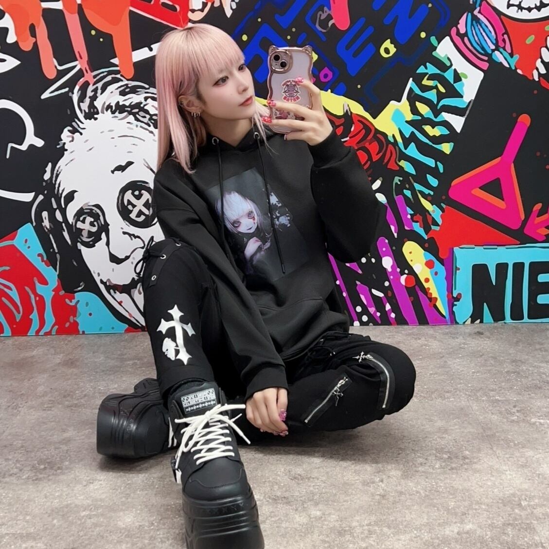 NieR Gothic PARKA【黒頭巾】 | NIER CLOTHING