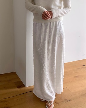 (予約) select / Jacquard skirt