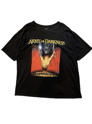 【SOLD】00s "ARMY of DARKNESS" ©︎2002 movie print T-shirt【北口店】映画 プリントTシャツ