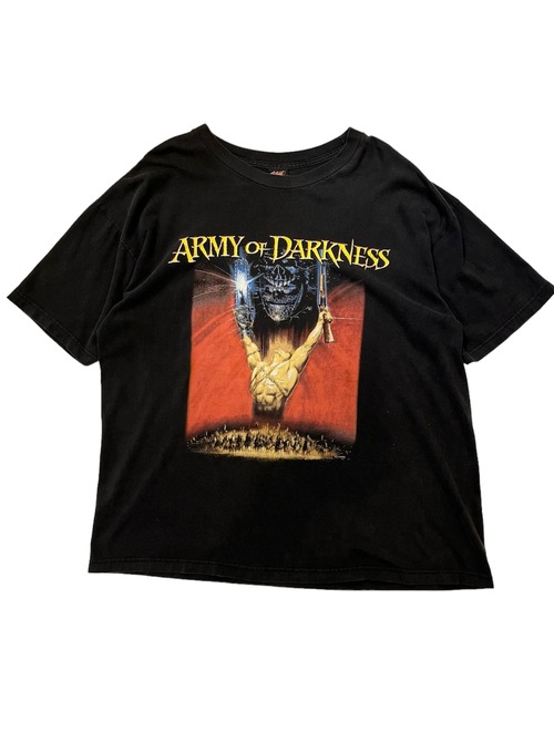 【SOLD】00s "ARMY of DARKNESS" ©︎2002 movie print T-shirt【北口店】映画 プリントTシャツ