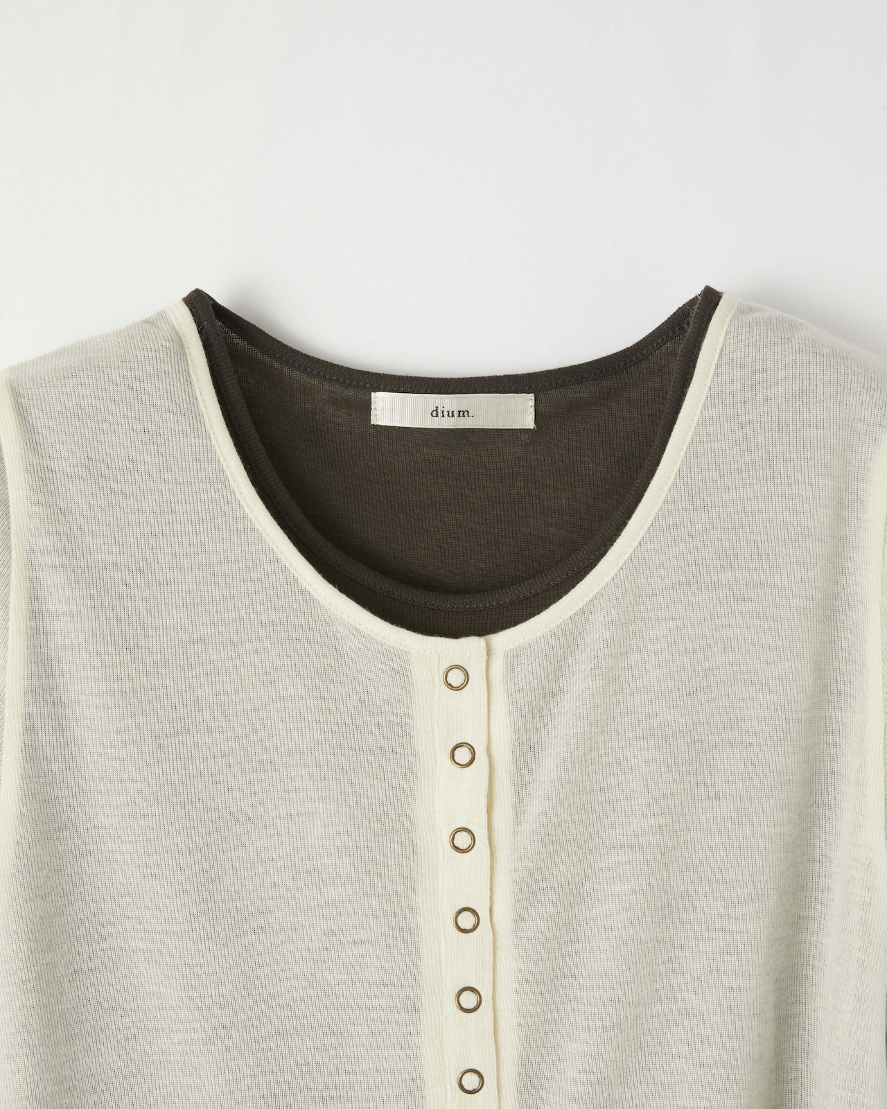 DU250727 Layered Bicolor Tops