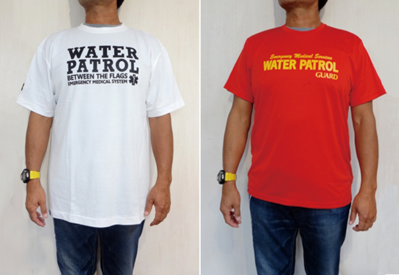 GUARD ガード WATER PATROLデザイン ドライＴシャツ s-223 メンズ