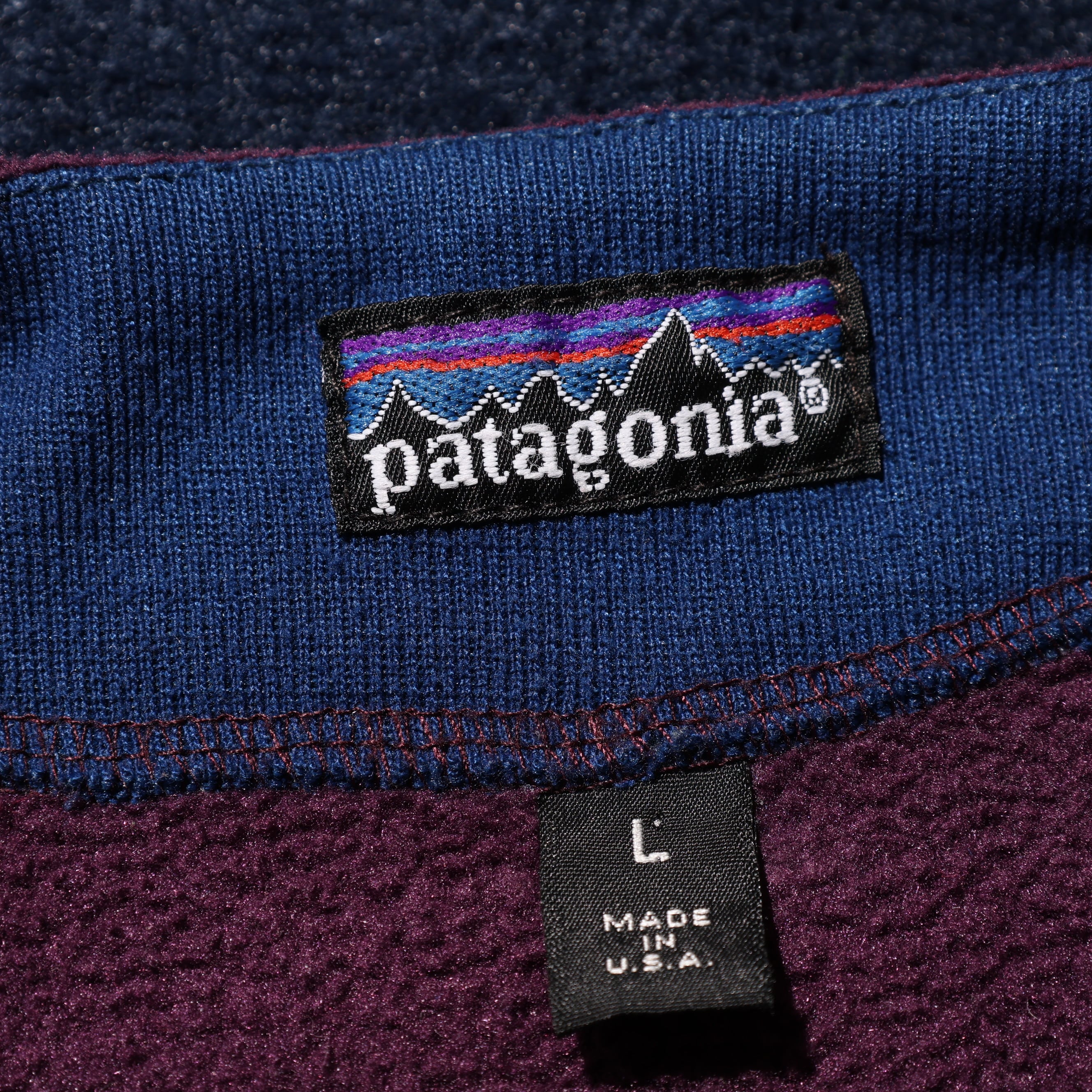 美品 L 91年 USA Lightweight Synchilla Crew Patagonia ライト