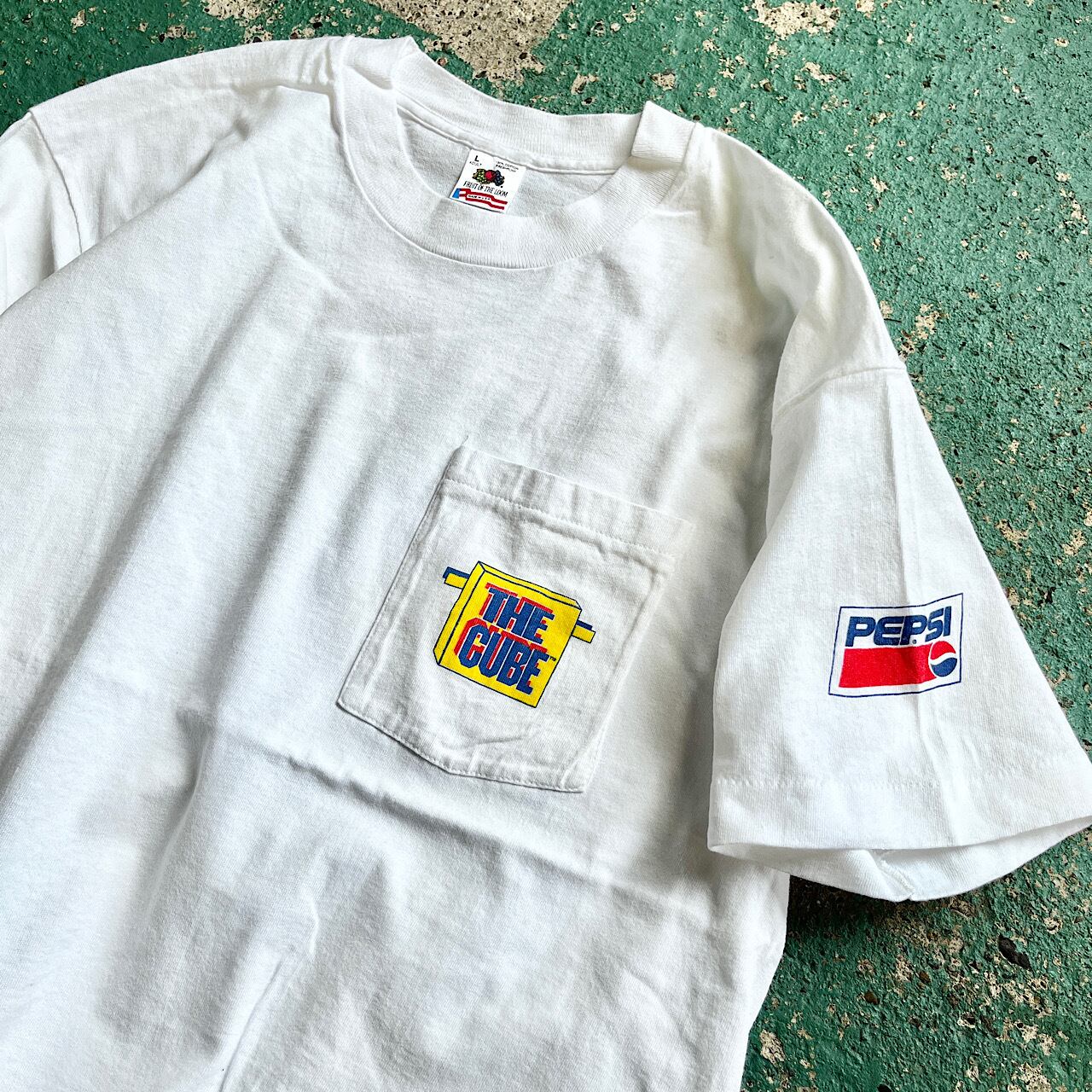 90年代 USA製 PEPSI ぺプシコーラ THE CUBE 企業ロゴ アドバタイジング