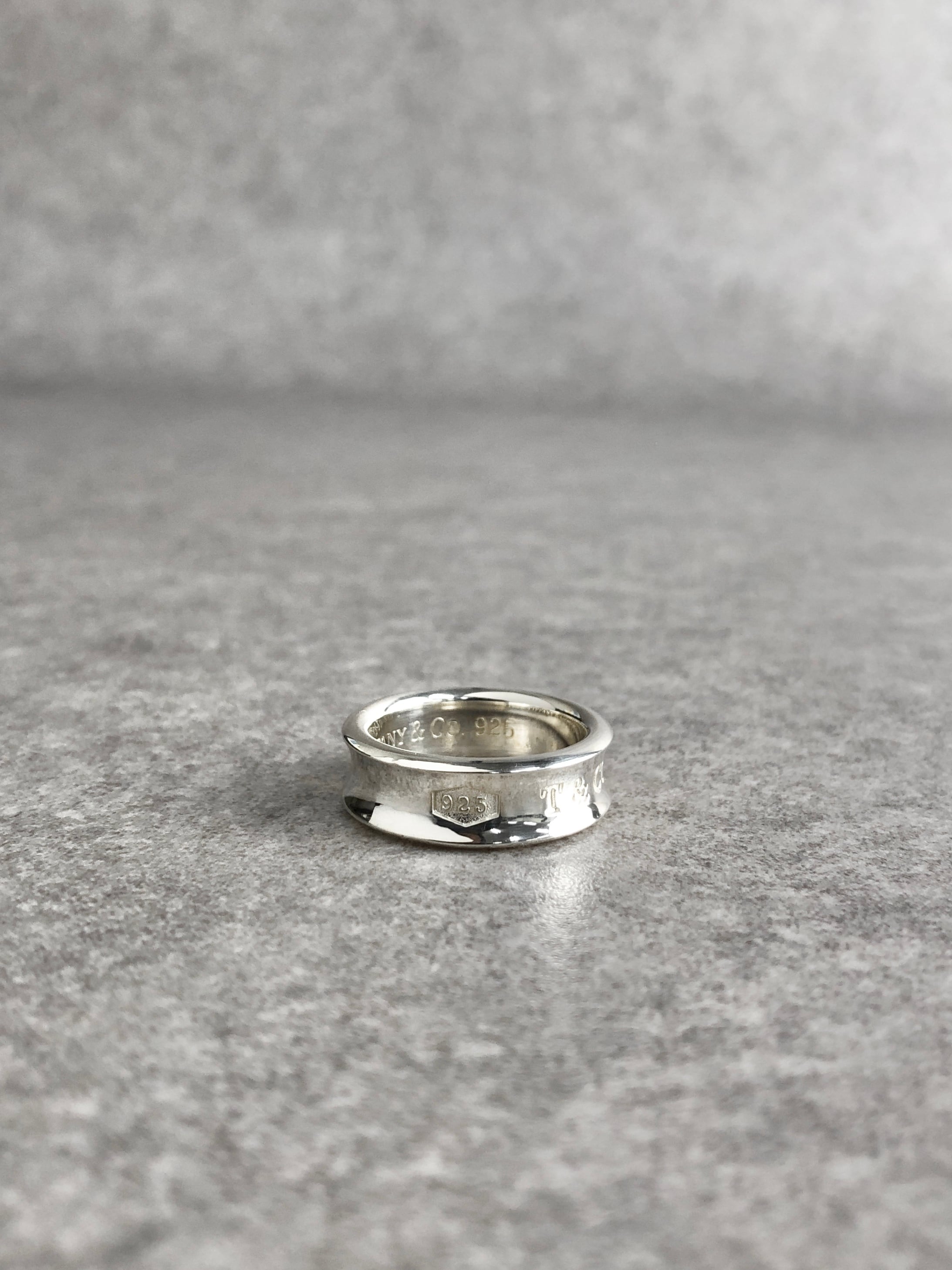 Tiffany & Co. ティファニー 指輪 14号 シルバー ナロー 925 リング