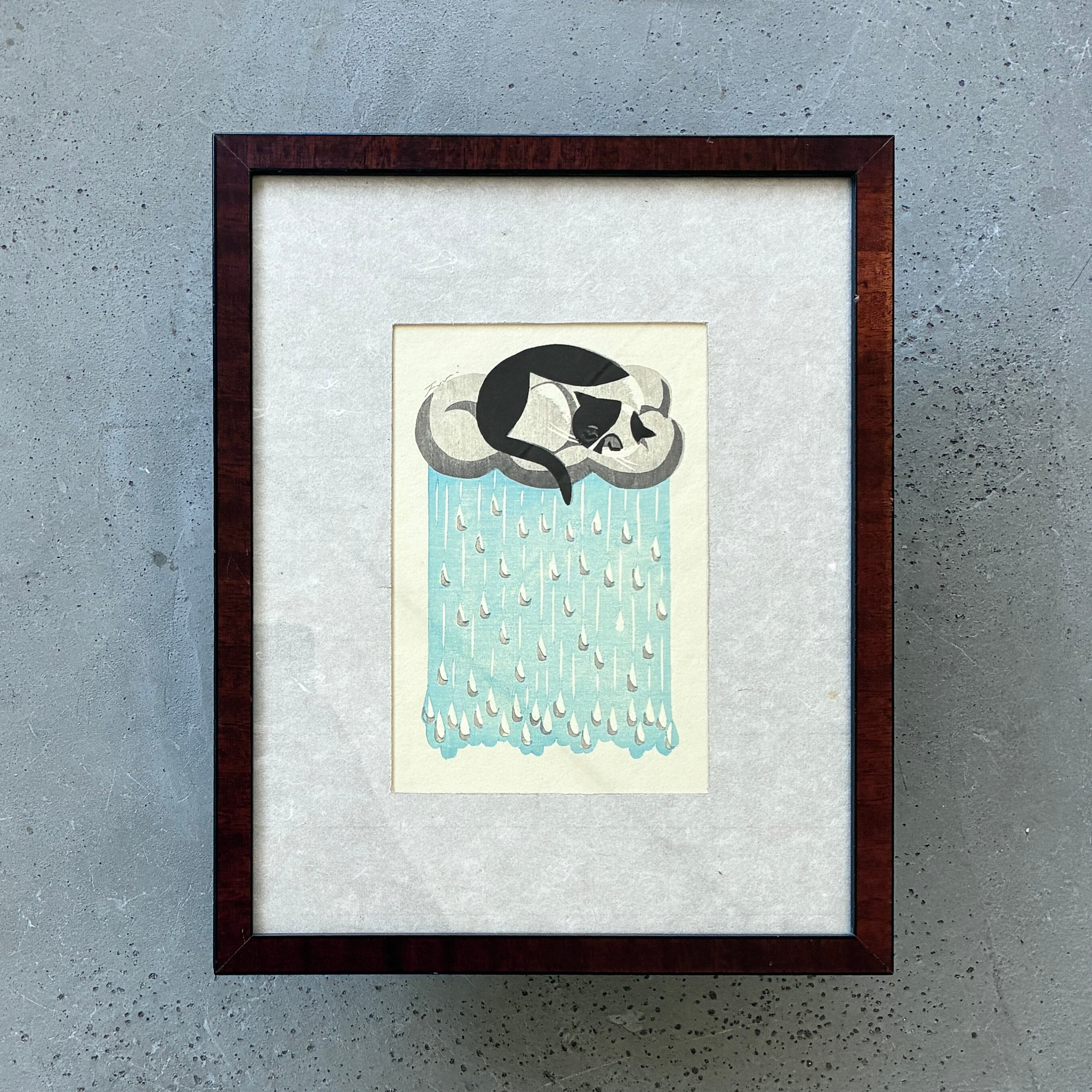 額付き】原画『柿』透明水彩,色鉛筆画 | Pay ID