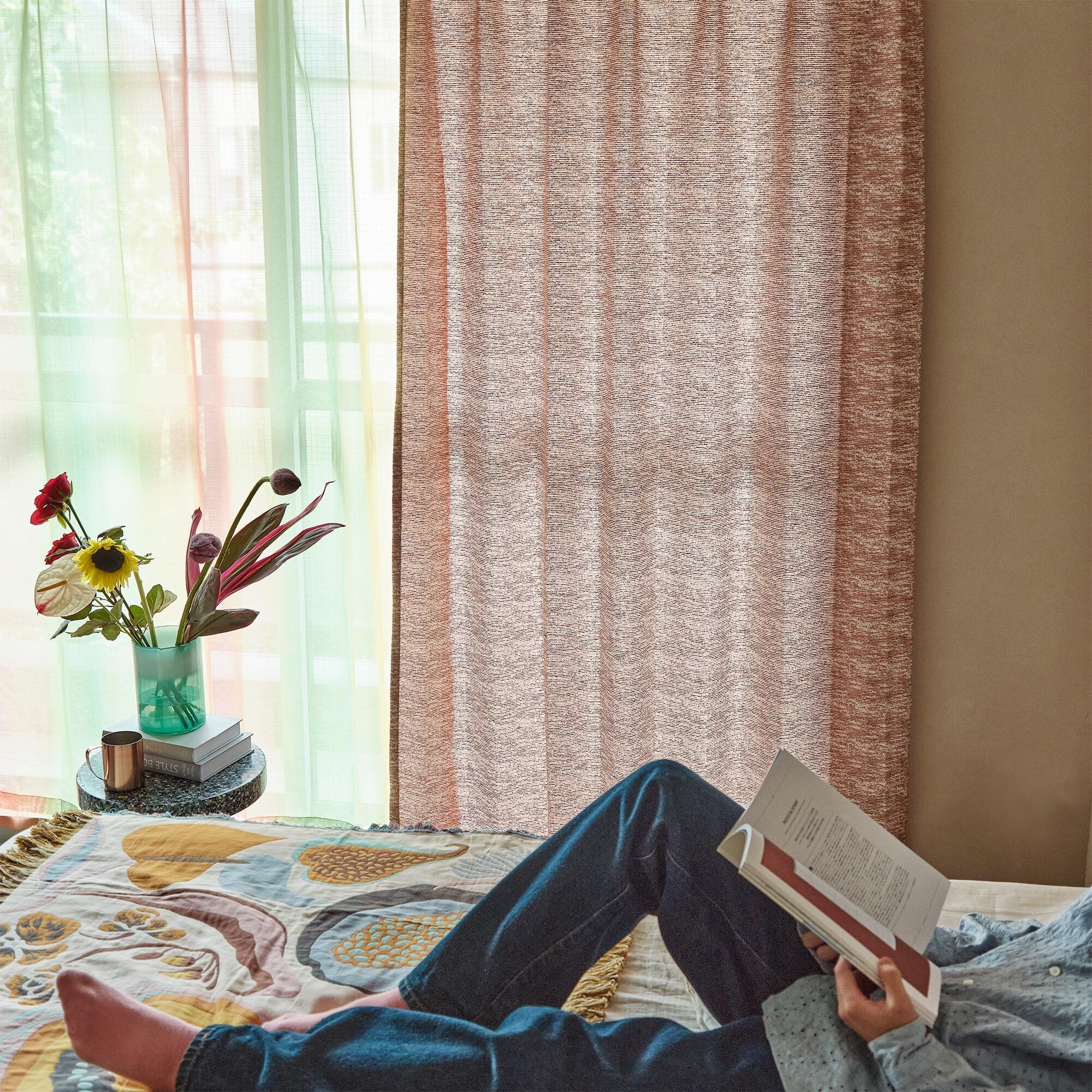 カーテンSET “#46_fun bom” | Rough since 2016｜ おしゃれなカーテン