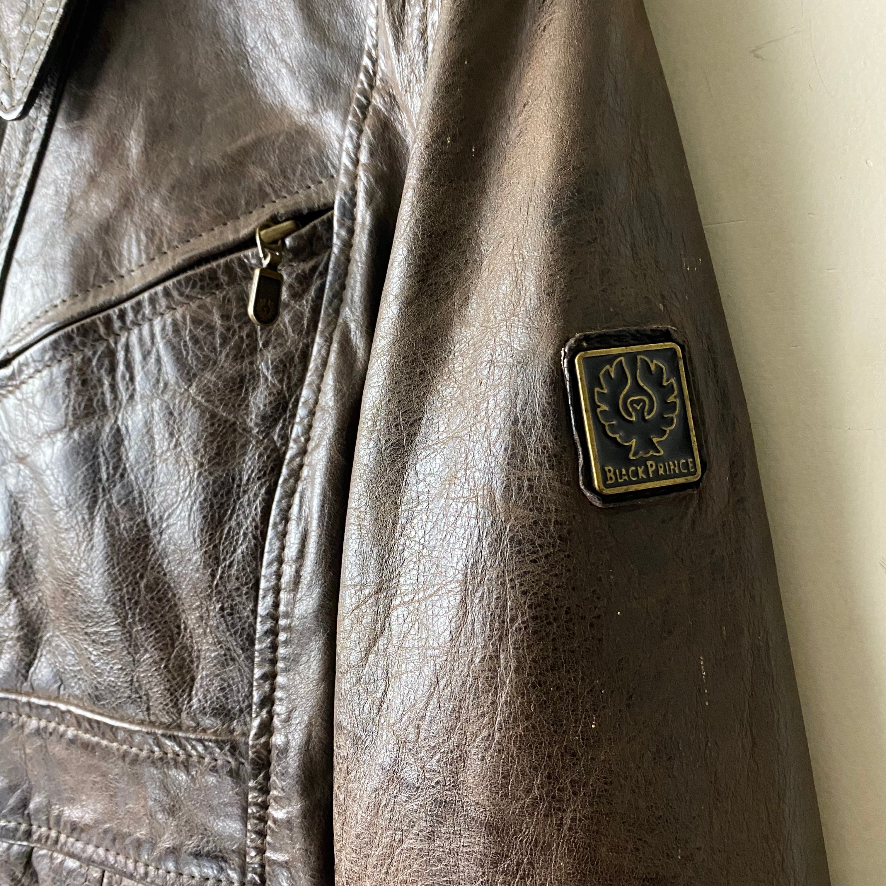 BELSTAFF single leather riders jacket “black prince” | NOIR ONLINE