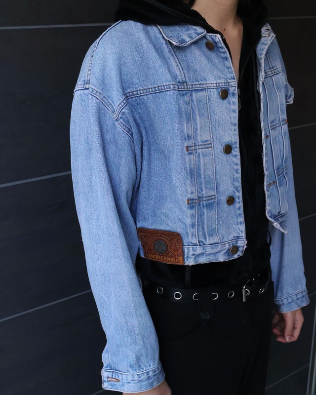short length denim jacket