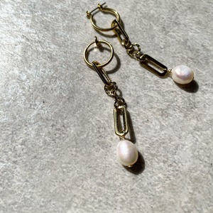 Chain pierce&earring