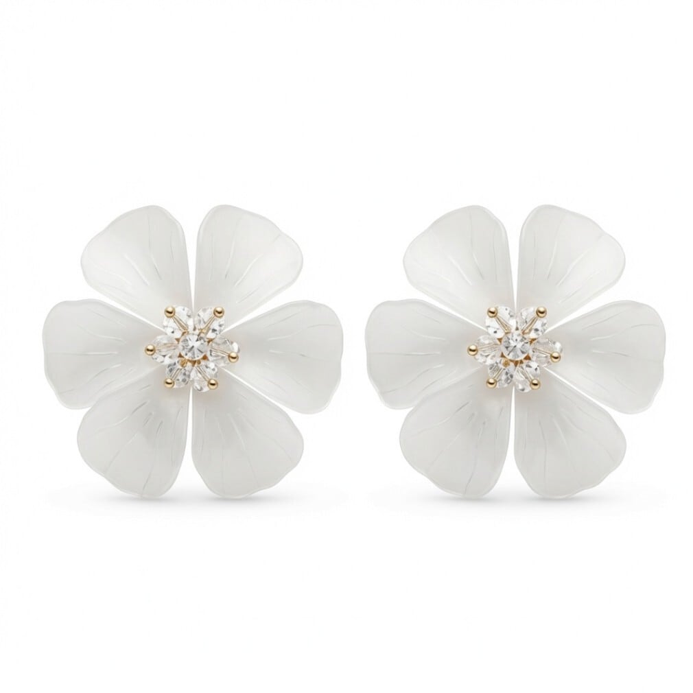 kulje piilo クルジェピーロ お花ピアス