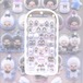 【新作】コットンパフィーシール モンチッチ モノトーン