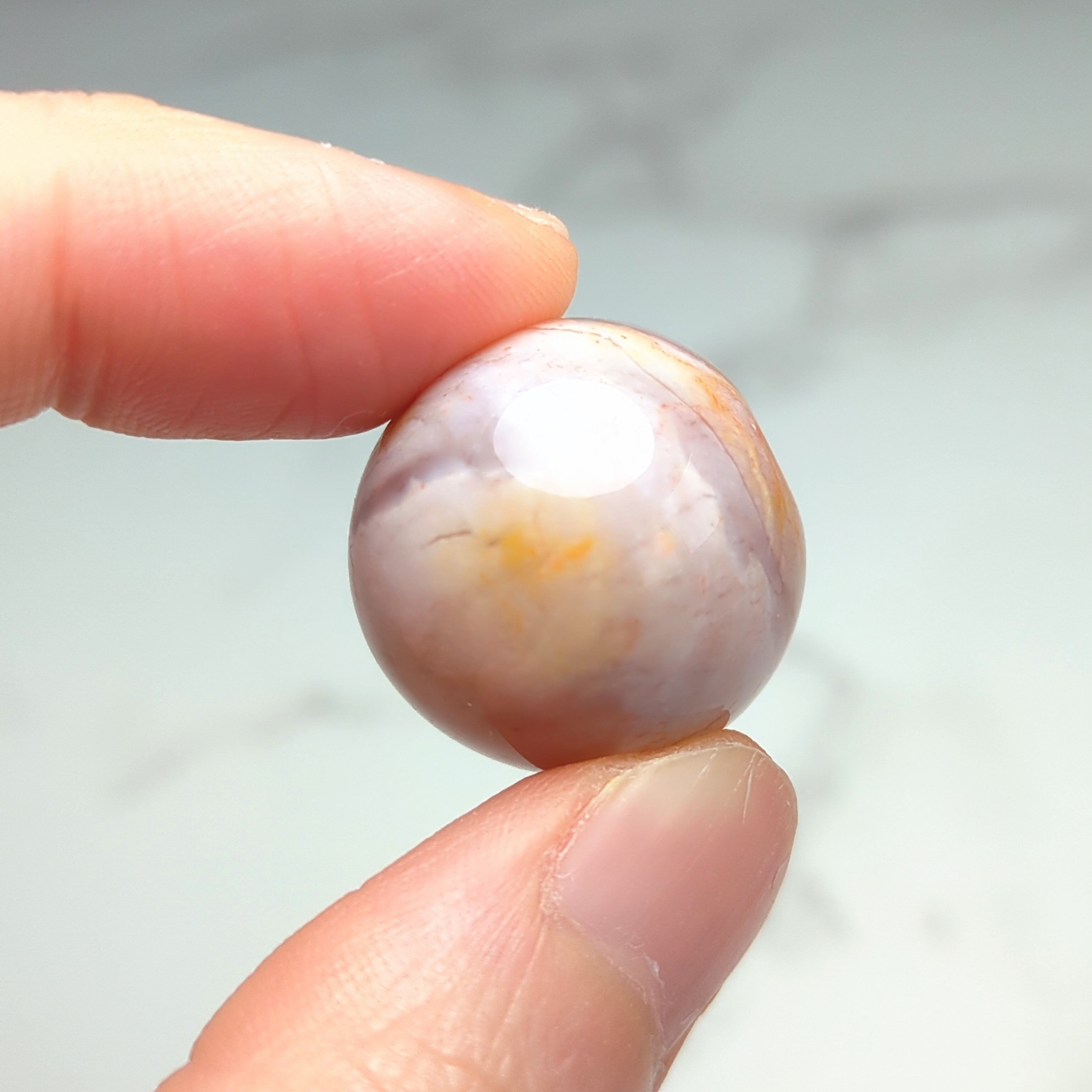 ペトリファイドウッドのミニスフィアNo.1 Φ20mm | ほしあかり 天然石のお店