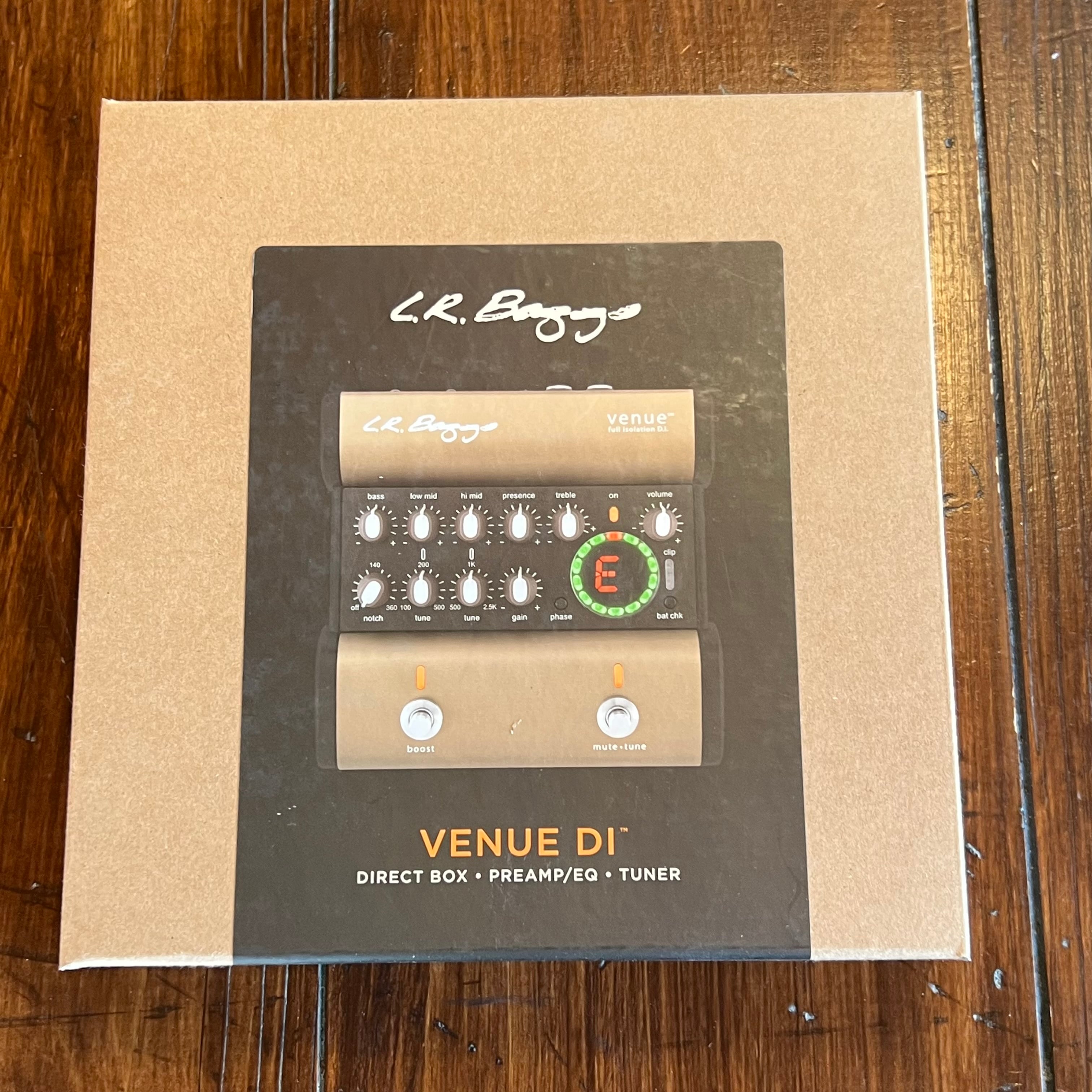 L.R.Baggs プリアンプ ダイレクトボックス VENUE DI | UKULELE DARUMA