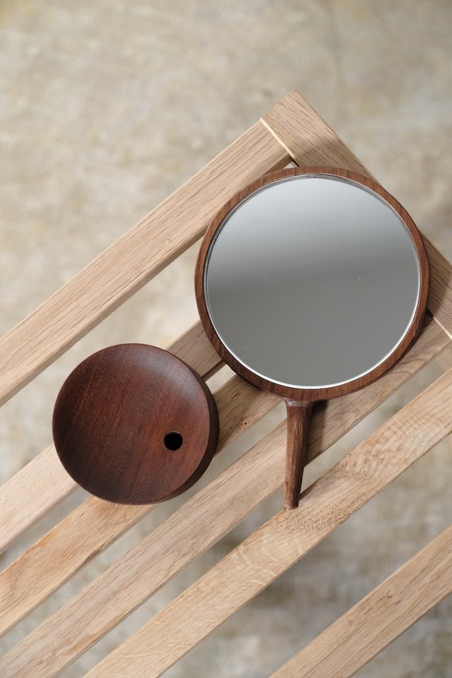 hirven woodworks - wooden mirror -