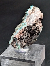 ダイオプテーズinカルサイト Tsumeb Mine, Oshikoto Region, Namibia AR80701113