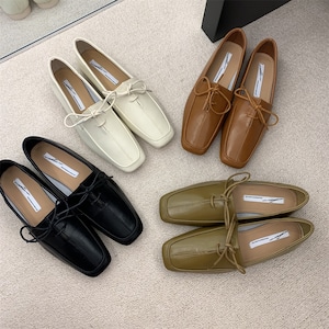 ribbon loafers N10229